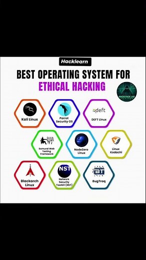 Best OS for Ethical Hacking 🔥 | Top Linux Distros for Hackers! #Shorts