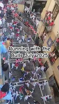 Our Trip to Europe: Running w/ the Bulls | Pamplona, Spain | Festival De San Fermin