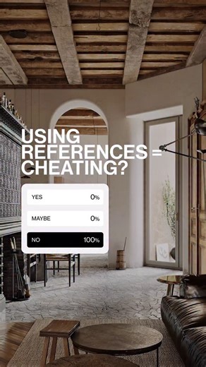 Architectural Visualization School on Instagram: "It’s how visual experience is built. References train your eye, shape your taste, and become the foundation for stronger, more conscious renders in the future. That’s why we added an Artistic Block focused on visual experience to our new RENDER CAMP: FOUNDATIONS course, because we see how deeply this skill influences long-term growth and career development for 3D artists. Curious to learn more about the course? Leave a “+” in the comments and we’