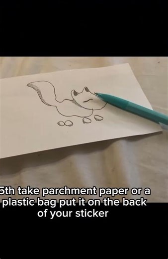 Homemade sticker tutorial