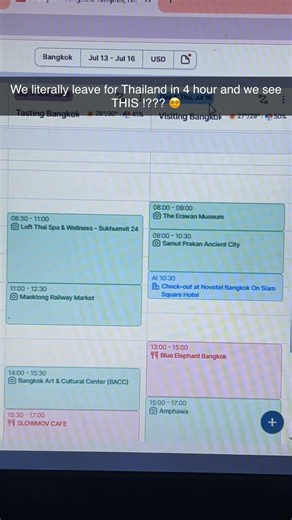I'll NEVER planning with my excel again 🙂‍↔️