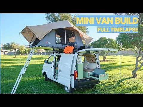 THE ULTIMATE MINI VAN BUILD - Suzuki Eeco / Start to Finish Van Conversion Timelapse