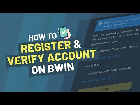 How To Register On Bwin and Verify Your Account