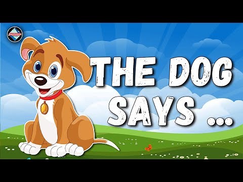 The Dog Says Bow Bow Lyrical Video | English Nursery Rhymes Full Lyrics For Kids | PoemVentures