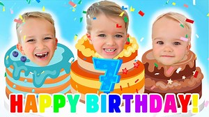 Niki celebrates his 7th birthday with friends Please Subscribe! | Vlad and Niki