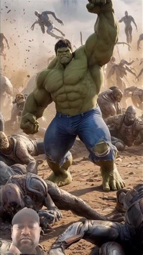 Wild confrontation: Hulk vs Gorilla, hulk, vs More. #shortfeed #short