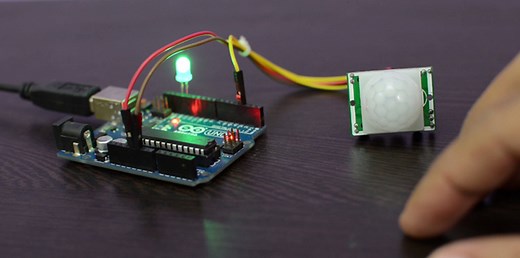 PIR Motion Sensor with Arduino - CircuitMagic