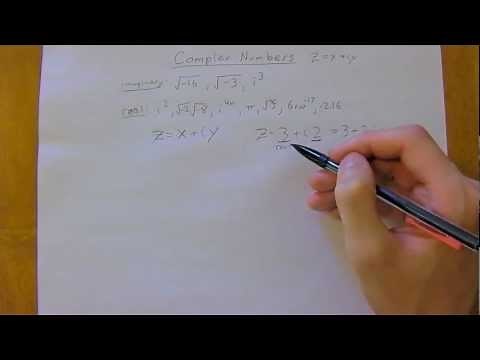 Introduction To Complex Numbers [Physics Methods: 2nd Year University Tutoring]