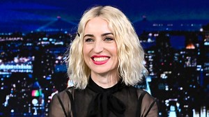Zoe Lister-Jones talks about playing a younger version of Patti LuPone's character in Beau Is Afraid, the idea behind her series Slip and her interaction with Timothée Chalamet at the Venice Film Festival. | The Tonight Show Starring Jimmy Fallon