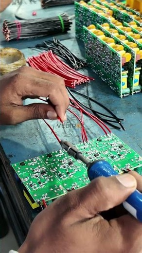 Led light production