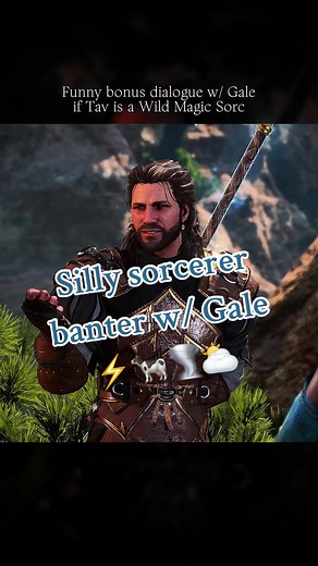Sorcerer Banter with Gale in Baldur's Gate 3