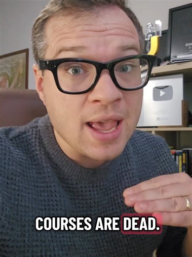 RIP Courses. vibe coding micro SaaS is the new money maker! #ai #vibecode #software