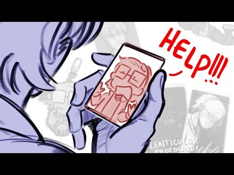 turning OCs into printed GIFs || merch review and speedpaint ft. wooacry