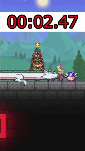 【Terraria】100-meter sprint ! #shorts