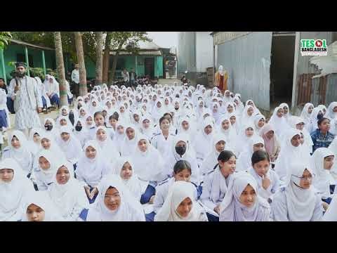 Thousands of Students Learning ABC Phonics Song in a Natural Outdoor Environment |