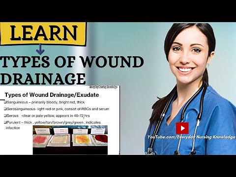 ►Types of Wound Drainage I Everyday Nursing Knowledge