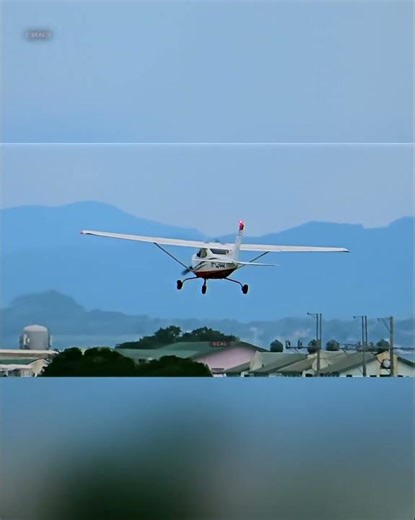 RP-C2444 Cessna R182 Skylane RG Landing at rwy 06 Manila NAIA MNL #shorts