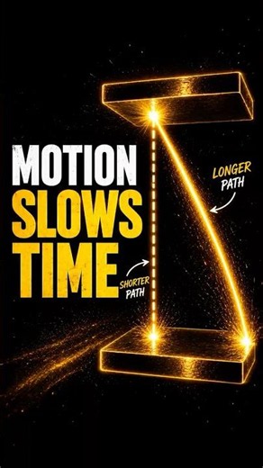 Motion Slows Time #physics