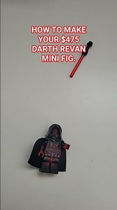 how to build darth revan.