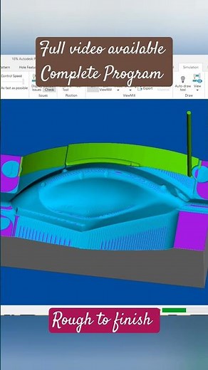 Powermill 2024 Complete program tutorial #music #song #newsong #delcam #powermill #programming