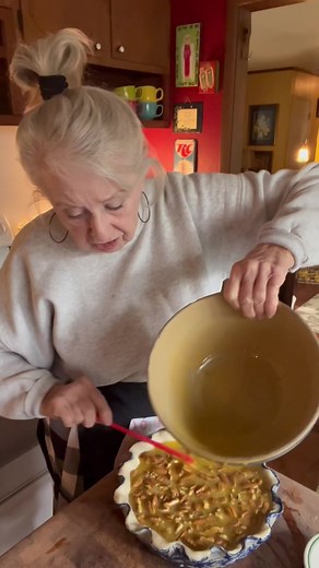 Pecan Pie with Pie Paw Crust https://bit.ly/BrendaNovember22 Y’all this is the easiest pie to make for Thanksgiving. After a full meal and you feel stuffed like a Turkey ,you have to wait to eat your dessert. Here is the way I do it. About 2 hours after the meal I put on a pot of coffee ,cut me a piece of pecan pie , and sit in my rocker gazing out the window sipping coffee and slowly eating my scrumptious piece of pie. I love to relax after dinner knowing that my supper leftovers will wind up m