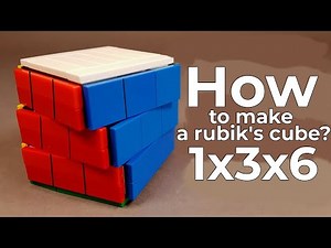 How to make a Rubik's Cube ? / How to make a Rubik's Cube from Lego ? / DIY