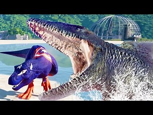 HUGE NEW MOSASAURUS MOD (JURASSIC WORLD EVOLUTION)