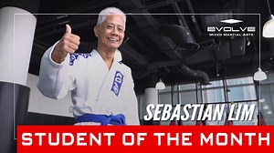 10K views · 241 reactions | Congratulations to 67-year-old Sebastian Lim, our latest Student of the Month at Evolve MMA, Asia's top martial arts organization! | Evolve MMA | Facebook