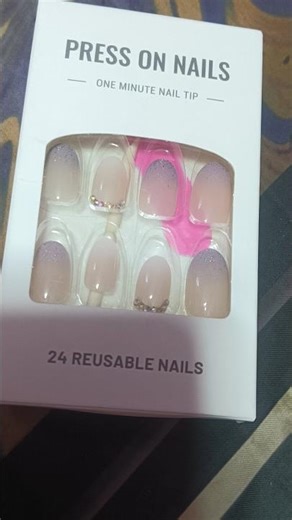 Press on nails 💅 One minite nail tip coment me for link 🔗