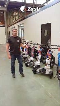 Découvrez la Zosh 3 roues : L'agilité au service des professionnels 👌