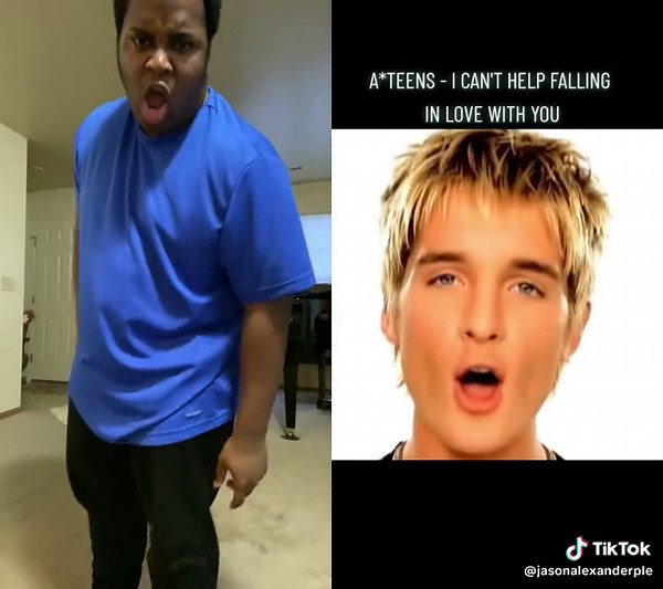 A-teens Can't Help Falling in Love Dance Duet