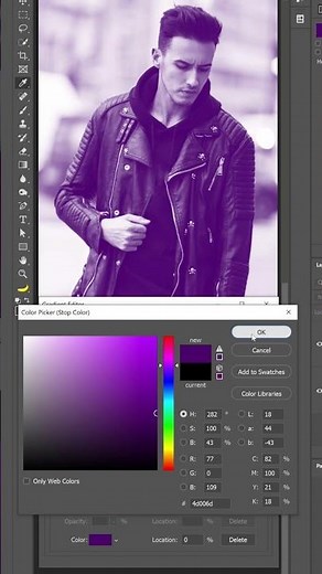 ⭐ Easy Duo Tone Effect In Photoshop!