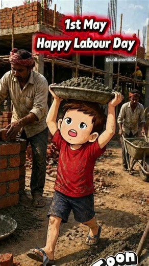 “9 to 6 Duty 🤣 | Majdoor Life Ka Comedy Version” #funny #shorts #labourday