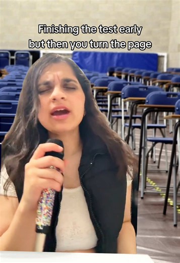 The never ending story 🫠 Hot Tip: check over both sides before you start 🫶 🎤 @osmusicalworld #celebratingearly #tests #exams