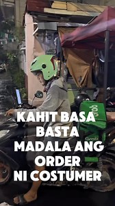Pag tawag ng tungkulin waang hihindian kahit pa ang ulan...ganyan si kuya,hindi lng masipag kundi iniisip rin ang kanyang costumers... | Ivana itawis