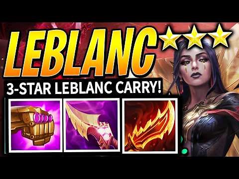 3-STAR LEBLANC HYPER CARRY BUILD in TFT RANKED! - Set 16 Meta | TFT 16.5 | Teamfight Tactics Guide