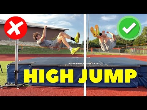How to get horizontal rotation over the bar - High Jump