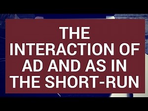 The interaction of AD and AS in the short-run