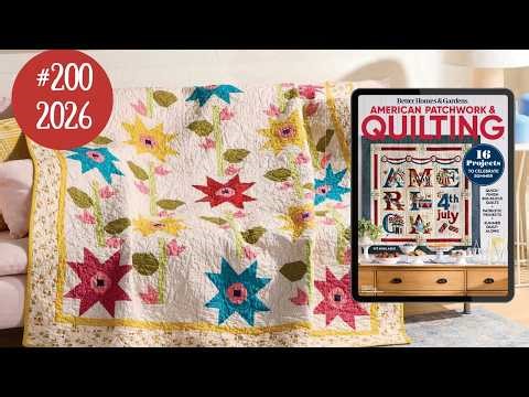 💠American Patchwork & Quilting magazine Summer 2026