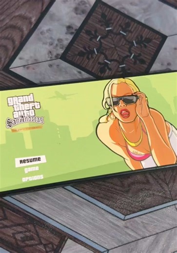 GTA San Andreas Definitive Edition Game With Ultra Realistic Graphics 🔥 #gtasa #gtasanandreas #gtasan #game #gtamobile