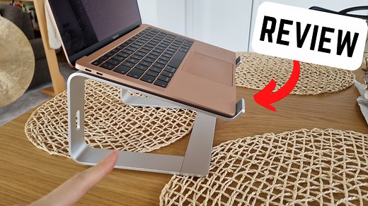 Watch How Easy it is To Use this Laptop Stand - Set up Guide on Amazon Live