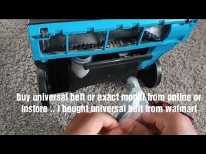 How to replace vacuum cleaner belt