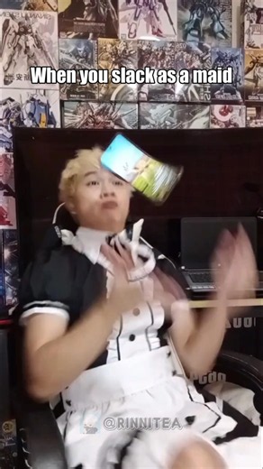 POV: The Maid Got Caught Slacking | Cosplay Skit