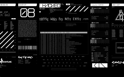 [AIDA64]少女前线 SensorPanel 监控制作心得分享