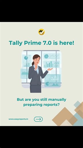 EasyReports on Instagram: "Big updates are here… but is your reporting still stuck in the old way? When powerful accounting meets smart insights, businesses move faster💡 Swipe through to see how modern businesses are upgrading the way they see, understand and act on their Tally data 👀➡️ Because growth doesn’t come from data alone, it comes from decisions. Book your slot for the demo to check how: https://www.easyreports.in/demo/ . . . . #TallyPrime7 #SmartReporting #BusinessInsights #Accountin
