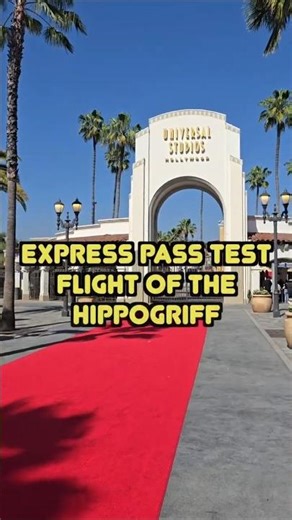 Saving TIME at USH is AWESOME! Flight of the Hippogriff with USH Express