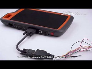How to clone Key #bmw G_U Chassis BDC3 using #xhorse KeyTool Plus Pad