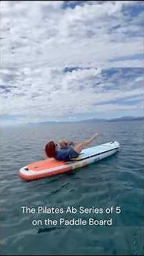 Pilates Ab Series of 5 on the Isle Pioneer Pro Paddle Board