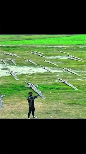 Physics Student Builds Real Flying Sword Drones ⚔️ | Gesture Controlled Drones