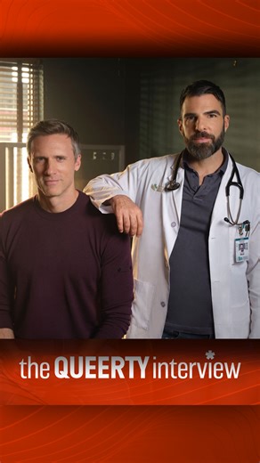Zachary Quinto & Teddy Sears check up on their 'Brilliant Minds' romance. Watch the full Queerty Interview here: https://youtu.be/hbOCRqEBp9k | Queerty